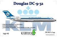 DC-9-32 - PH-DNG City of Rotterdam, PH-DNV City of Warsaw, PH-DNW City of Moscow - Image 1