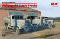 Wehrmacht 3-axle Trucks (Henschel 33D1, Krupp L3H163, LG3000) - Image 1