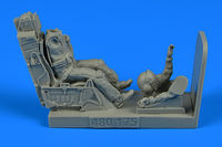 USAF Fighter Pilot with ejection seat for F-16 Figurines HAS/TAM/ACA/KIN - Image 1