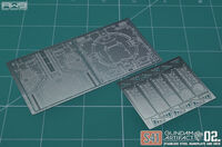 Gundam Artifact Series 02 - Engraved Action Base Name Plates - Image 1