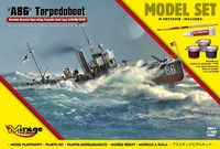 A86 Torpedoboot  (Niemiecki Torpedowiec Obrony Wybrzea typ A/III/56/1916) (MODEL SET)