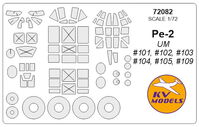 Petlyakov Pe-2 (UM) + wheels masks - Image 1