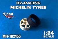 OZ-Racing + Michelin Tyres for Hasegawa Focus RS WRC - Image 1