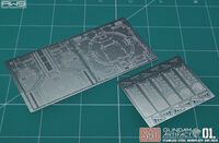 Gundam Artifact Series 01 - Engraved Action Base Name Plates - Image 1