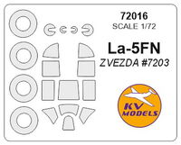 La-5FN (ZVEZDA) + wheels masks