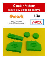 Gloster Meteor Wheel Bay Plugs (For Tamiya 61051, 61065, 61083) - Image 1